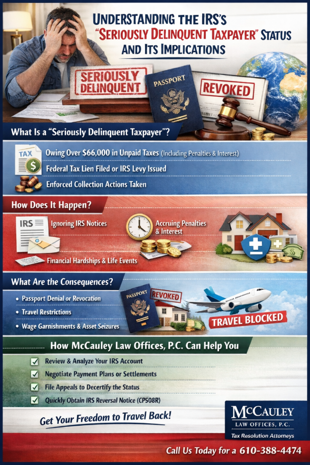Understanding the IRS's "Seriously Delinquent Taxpayer" Status and Its Implications